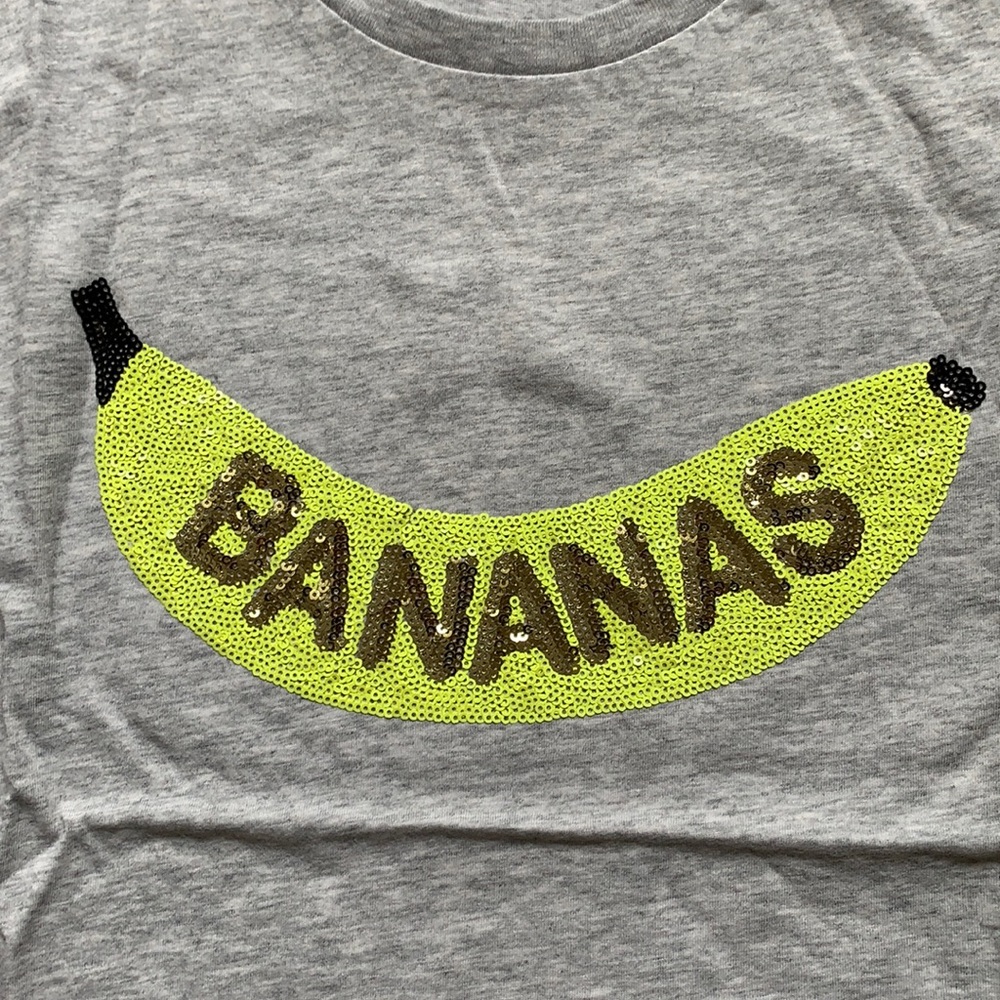 Girls Sequence grey tshirt NWT size 14